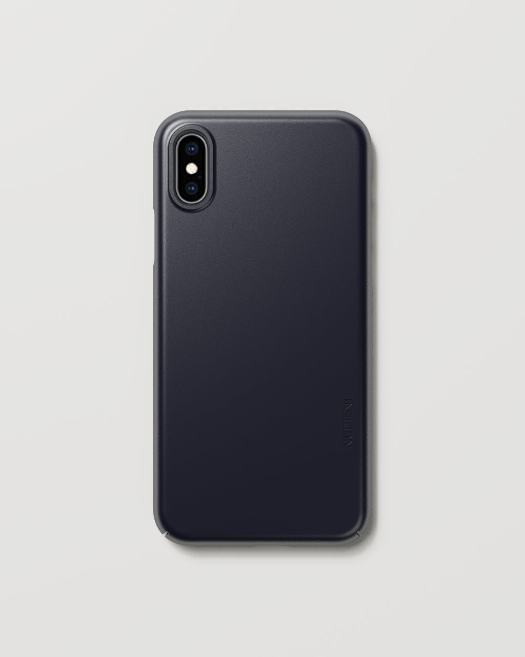 Thin Case Ink Black iPhone XS NUDIENT